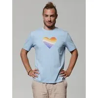 watapparel watapparel T-Shirt Unisex Rainbow Heart, Blue soul, – Produktbild 1 von 1