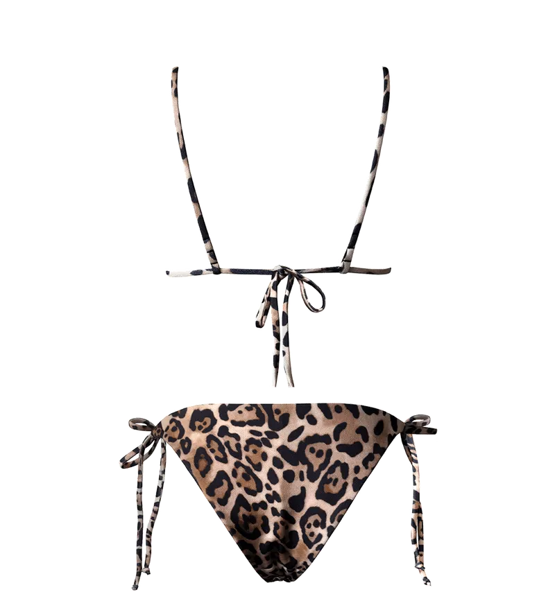 Anekdot Anekdot Damen vegan Bikini Olbia Triangle Set Leopard – Produktbild 1 von 2