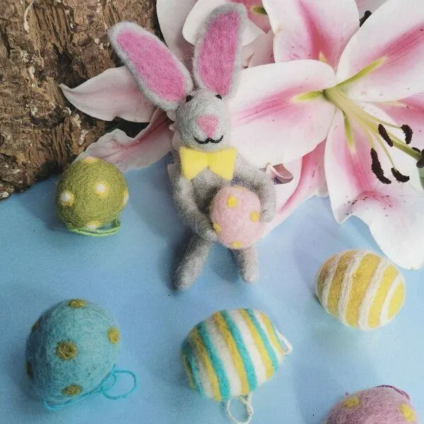 Felt So Good felt so good Edgar der Osterhase aus Filz – Produktbild 2 von 2