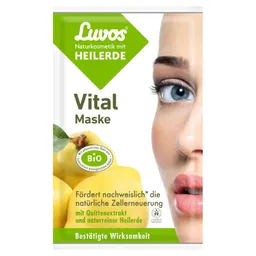 Heilerde-Gesellschaft Luvos Just Heilerde-Gesellschaft Luvos Just Luvos HEILERDE Vital Maske 2X7.5 ml Gesichtsmaske – Produktbild 1 von 1