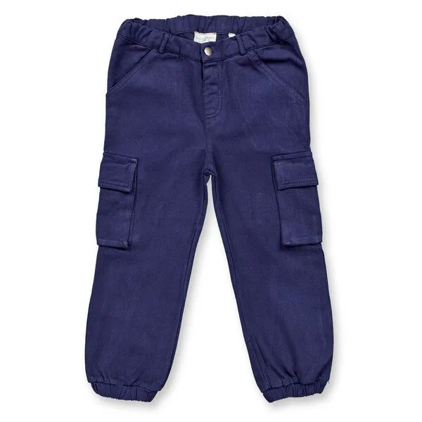 Sense Organics sense-organics Sense Organics Kinderhose Bio Baumwolle Twill gefüttert, Navy, – Produktbild 1 von 1