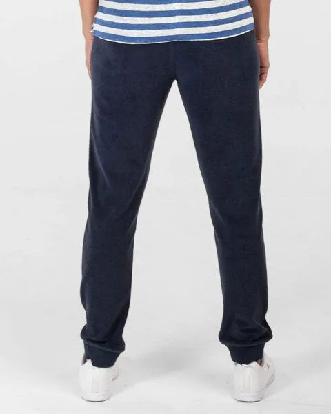 Alma & Lovis Alma & Lovis Frottier Jog-Pants aus Bio-Baumwolle | Velour Jog-Pants, Captain blue (dunkelblau), – Produktbild 4 von 4