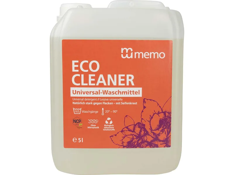 Memo memo Universal-Waschmittel 'ECO CLEANER', 5 l – Produktbild 1 von 1