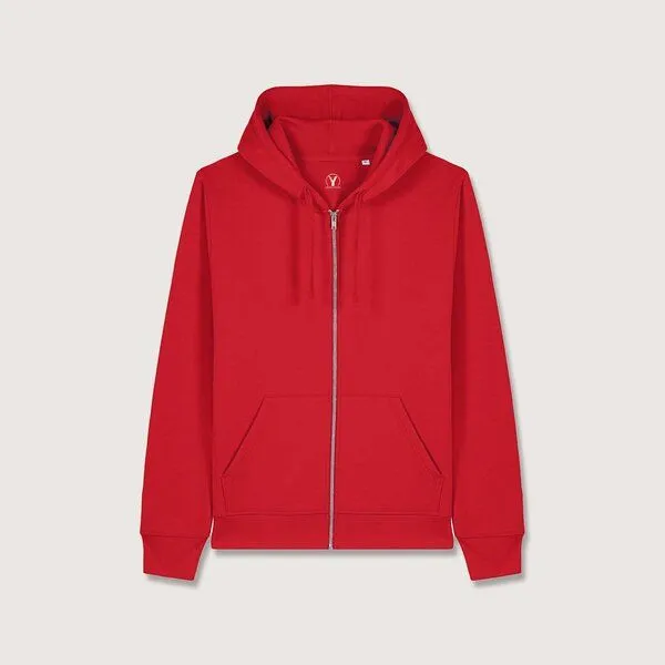 YTWOO YTWOO Everyday Unisex-Sweatjacke – Weich, zeitlos & nachhaltig, Rot, – Produktbild 1 von 2