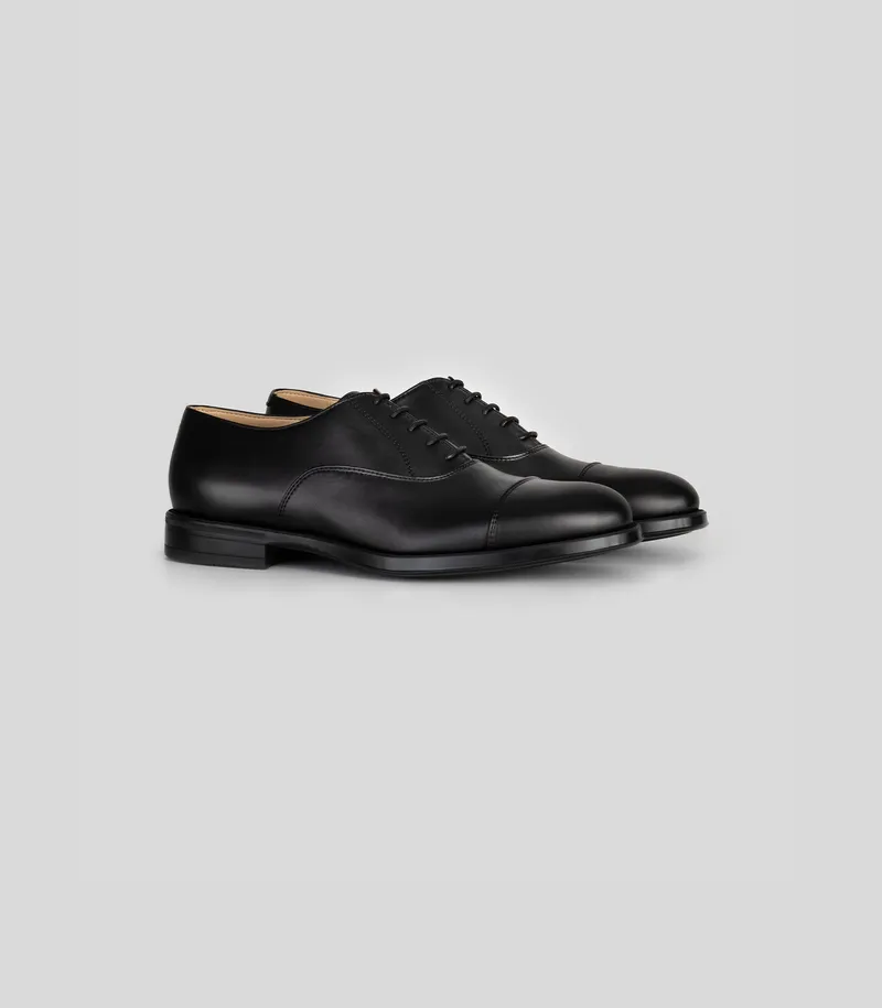 Solari Milano Solari Milano Herren vegan Oxford Schwarz, Schwarz, – Produktbild 1 von 2