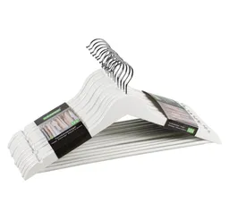 Kesper Kesper Kleiderbügel Formkleiderbügel, 12er Pack, FSC® zertifiziert, (Set, 12-tlg), mit Rockkerben und Hosensteg – Produktbild 1 von 1