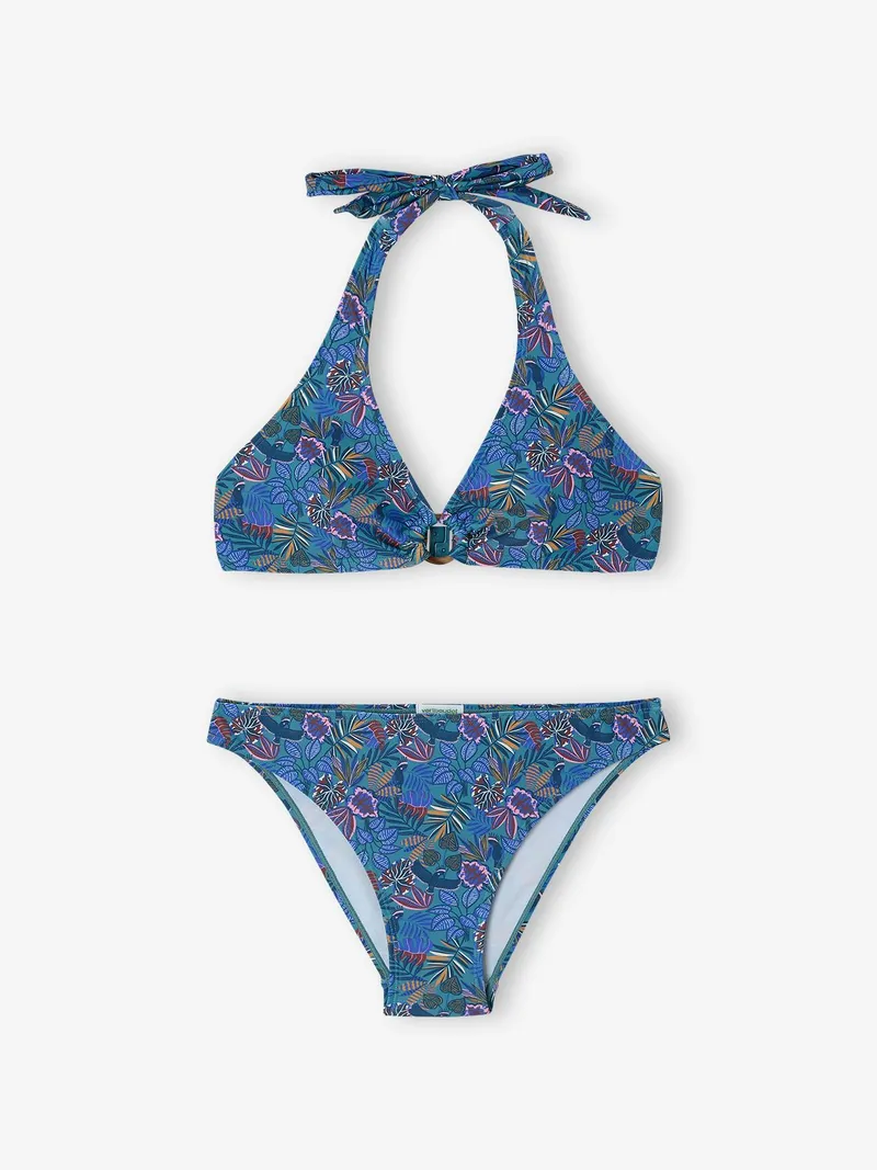Vertbaudet Damen Bikini, Blau, – Produktbild 1 von 4