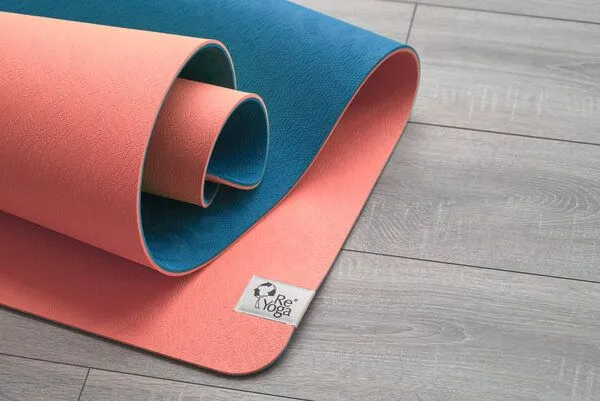 ReYoga ReYoga free SOFT 6mm, Koralle/blau, – Produktbild 3 von 4