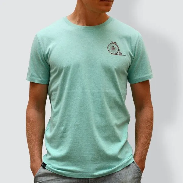 little kiwi little kiwi Herren T-Shirt, "Aufsteigen", Grün - mint, – Produktbild 1 von 4