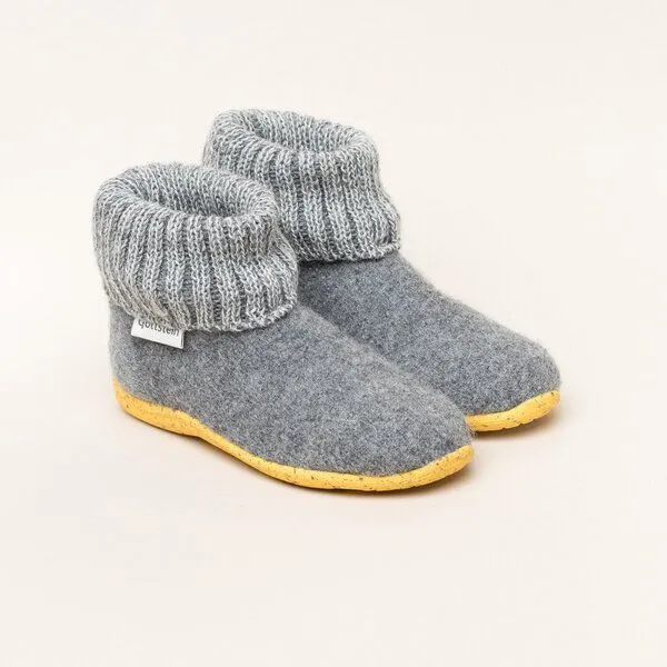 Gottstein Gottstein Kinder Hüttenschuh Alpine Boot RU für Jungen & Mädchen, Grau, – Produktbild 2 von 5