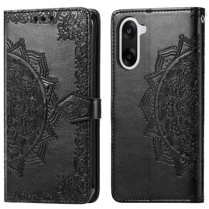 imoshion imoshion Mandala Klapphülle für das OnePlus Nord CE5, Schwarz, – Produktbild 1 von 1