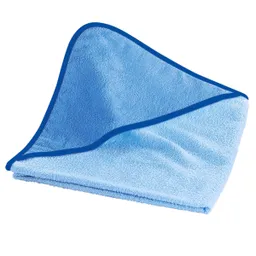 Wörner Wörner Kapuzen-Badetuch 80x80 cm hellblau – Produktbild 1 von 1
