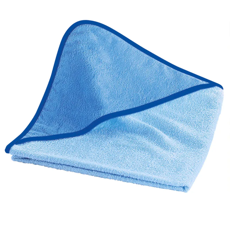 Wörner Wörner Kapuzen-Badetuch 80x80 cm hellblau, Hellblau, – Produktbild 1 von 1