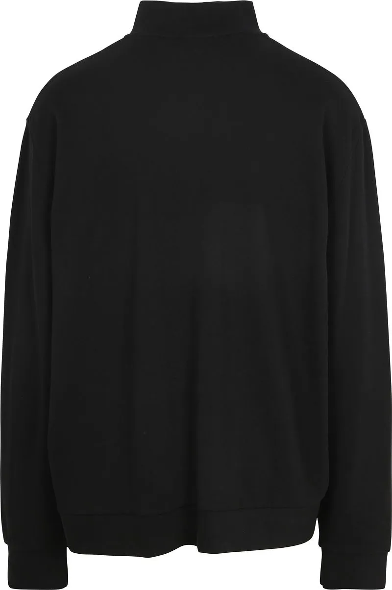 Lyle and Scott Lyle & Scott Plussize Sweat Half Zip Pull Schwarz - Größe XXL, Dunkelblau, – Produktbild 3 von 3