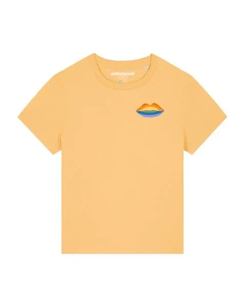 watapparel watapparel T-Shirt Frauen Kuss Kuss, Nispero, – Produktbild 1 von 4