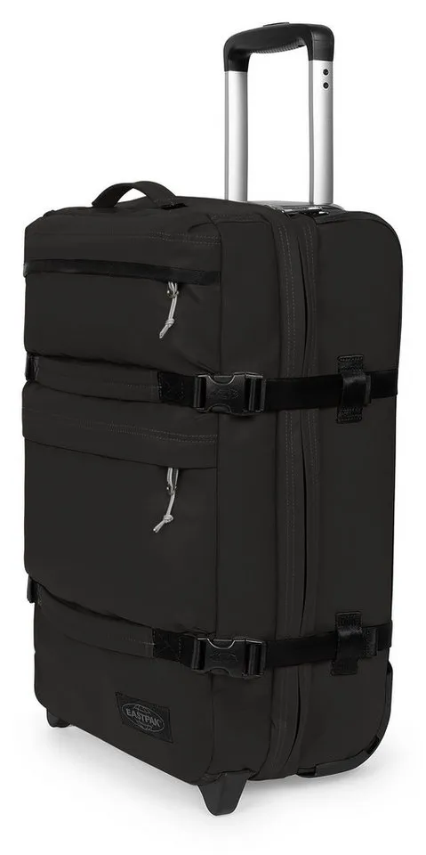 Eastpak Eastpak Weichgepäck-Trolley TRANSIT'R PLUS S, 2 Rollen, Reisetrolley, Handgepäck mit TSA-Schloss, 17" Laptopfach & 2 Rollen, Schwarz, – Produktbild 3 von 5
