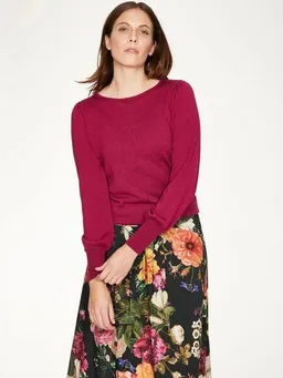 Thought Thought Damen Pullover Evadne - Fuchsia – Produktbild 1 von 1