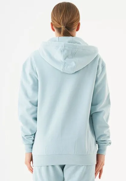 ORGANICATION ORGANICATION ESSENTIALS-JUNDA-Unisex Soft Touch Sweatjacke aus Bio-Baumwolle, Mint blue, – Produktbild 4 von 4