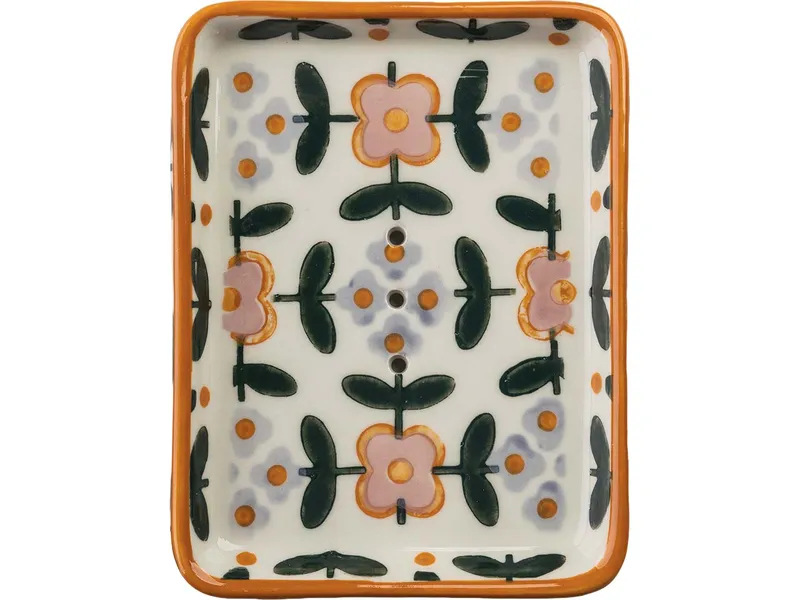 Tranquillo Tranquillo Seifenschale FLORUNA, Orange, – Produktbild 3 von 5