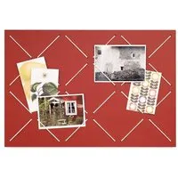 klotzaufklotz klotzaufklotz Pinnwand Linoleum, Rot, – Produktbild 2 von 5