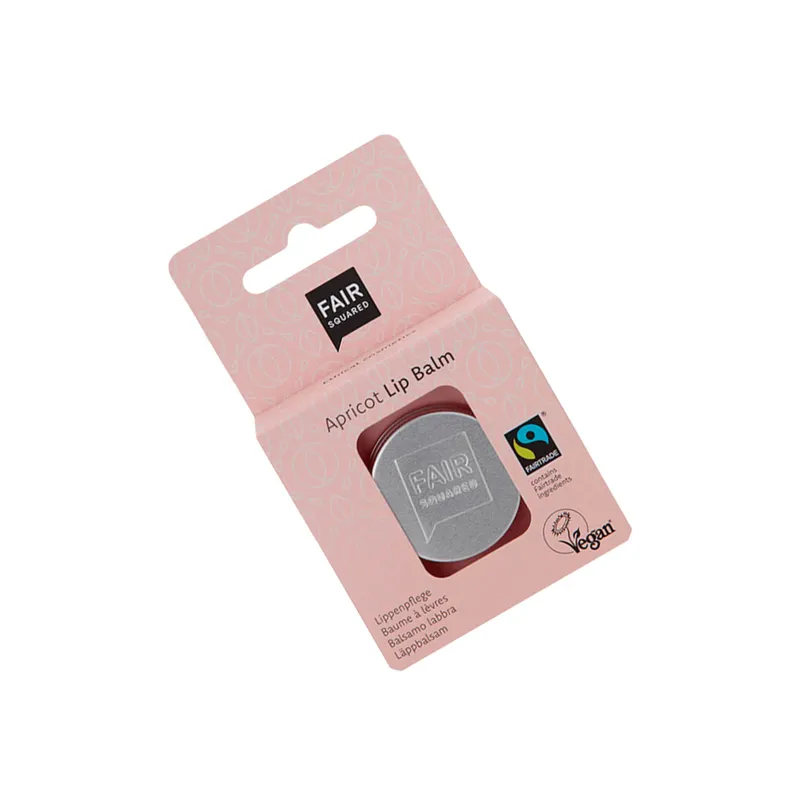 Fair Squared Lip Balm Apricot, 12 g – Produktbild 1 von 1
