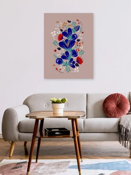 Photocircle Photocircle Poster / Leinwandbild - Folk Spring Flowers blooms – Produktbild 2 von 4