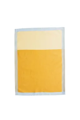 Tranquillo Geschirrtuch BICOLOR yellow (Bio-Baumwolle) - gelb – Produktbild 1 von 1