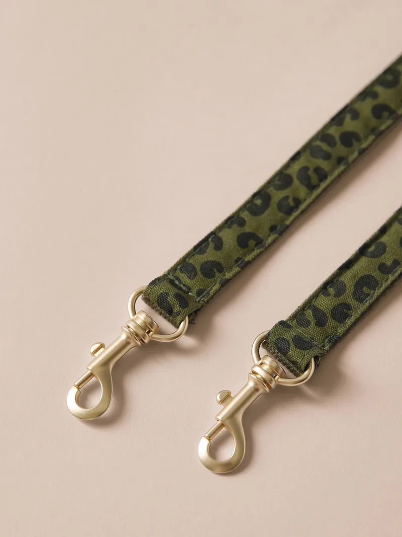 Vertbaudet 4-teiliges Gassi-Set für Hunde mit Hundegeschirr, Khaki, – Produktbild 3 von 7
