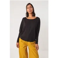SKFK SKFK Damen vegan T-Shirt Zur-8 Schwarz – Produktbild 1 von 1