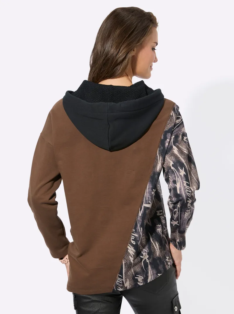 Witt Longsweatshirt taupe, Taupe, – Produktbild 2 von 2