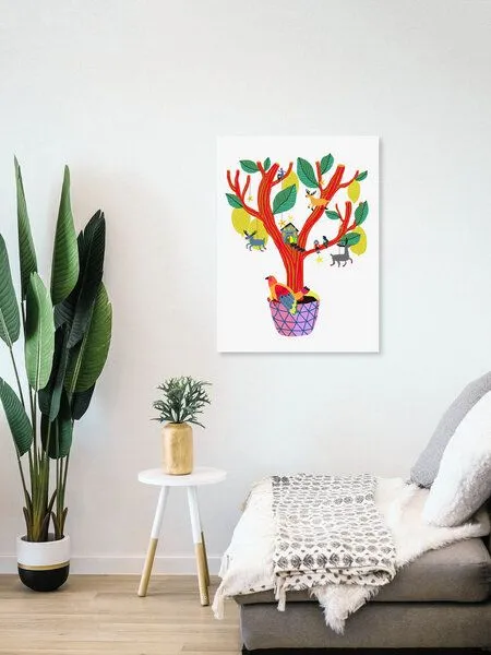 Photocircle Photocircle Poster / Leinwandbild - Lemon Tree – Produktbild 4 von 4