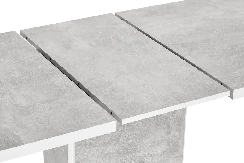 HELA Esstisch Alice, ausziehbar, Breite 120-160 cm, Grau, – Produktbild 1 von 5