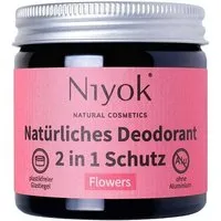 Niyoks Naturkosmetik Niyoks Naturkosmetik Niyok 2 in 1 Deodorant antitranspirant in 7 Duftrichtungen – Produktbild 1 von 1