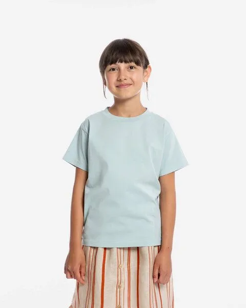 MATONA Matona T-Shirt | Summer Tee | aus Bio-Baumwolle | GOTS-zertifiziert, Pearl blue, – Produktbild 1 von 3