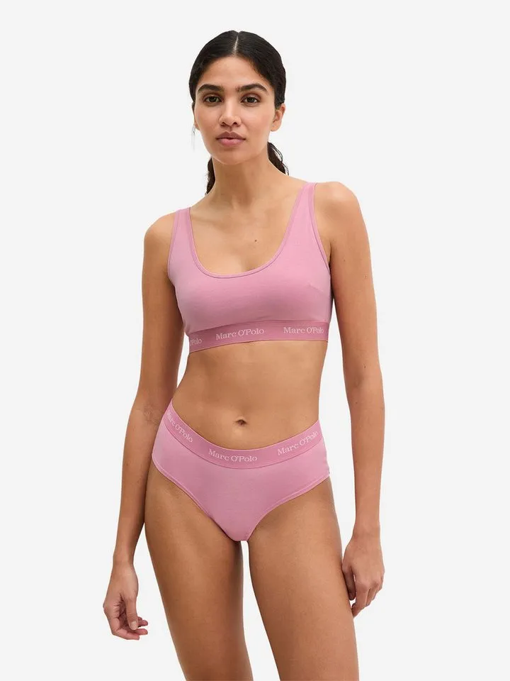 Marc O'Polo Marc O'Polo Panty Bio (3-St) Pantyslip, Boyshort, Unterwäsche, Rosa, – Produktbild 1 von 4