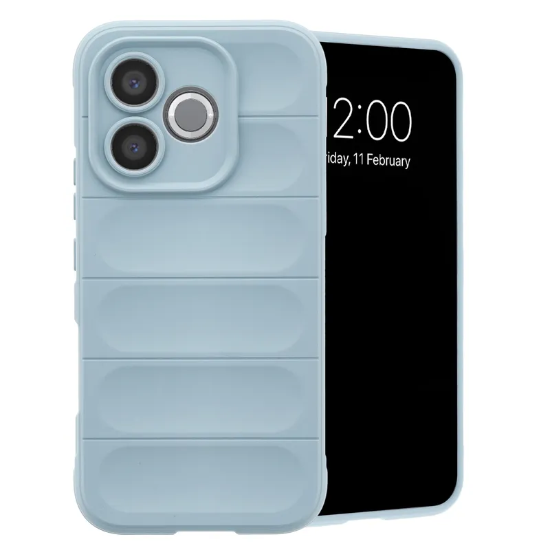 imoshion imoshion EasyGrip Backcover für das Honor 600 Lite, Hellblau, – Produktbild 1 von 1