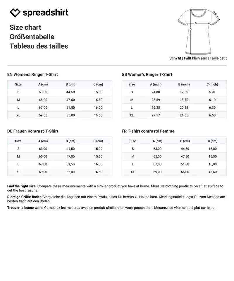 Spreadshirt T-Shirt Hello Kitty Klassisch Mit Schriftzug Frauen Kontrast T-Shirt (1-tlg) Slim Fit, Schwarz|weiß, – Produktbild 3 von 5