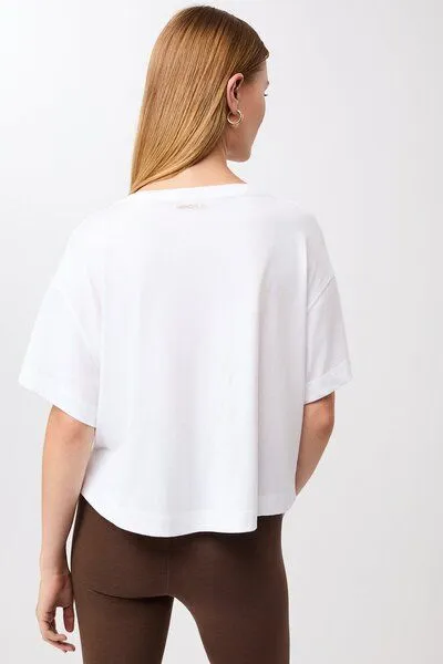mandala mandala Boxy Tee, White (weiß), – Produktbild 2 von 3