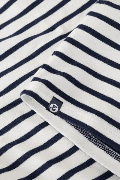 Hanseheld Hanseheld Streifenshirt Damen aus Baumwolle (Bio), Natur-marine, – Produktbild 4 von 4