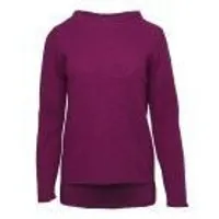 Reiff Reiff Damen Kreppwalk-Pullover reine Bio-Schurwolle, Beere, – Produktbild 1 von 1