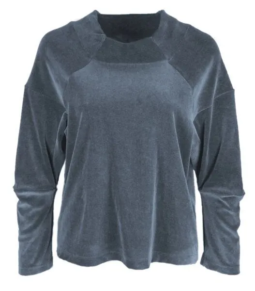 FORMAT FORMAT MICH sweater, Nicki, Grau (graublau), – Produktbild 2 von 2