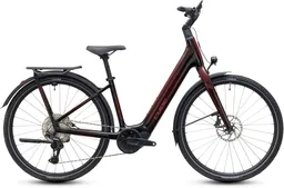 We Cycle Cube Kathmandu Hybrid C:62 SLX 400X Easy Entry 28' ' Carbon E-Bike Trekking Pedelec liquidred/red 2027 46 cm (160-168 cm) | E-Bikes – Produktbild 1 von 1