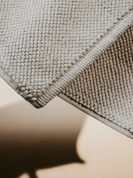 Pamukia Pamukia GOTS Badset für 2 Personen aus 100 % zertifizierter Bio-Baumwolle in Weiß | Essence Kollektion, Hellgrau, – Produktbild 4 von 6