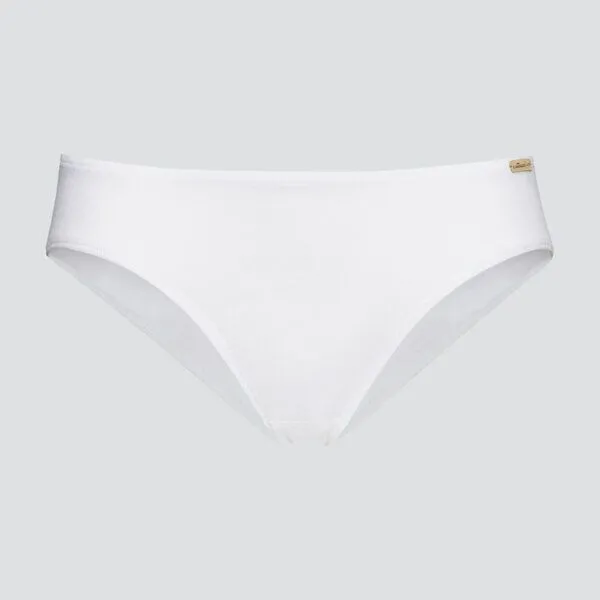 comazo|earth comazo|earth Fairtrade Pure Cotton Mini-Slip | GOTS zertifiziert, Weiss, – Produktbild 3 von 4