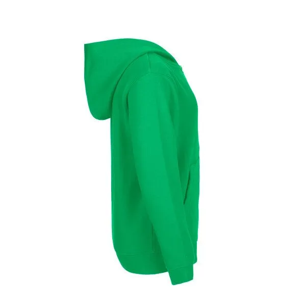 HANDGEDRUCKT HANDGEDRUCKT Unisex Kinder Zip Up Hoody "Rhinoskateros", Green, – Produktbild 3 von 4