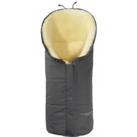 Hofbrucker Hofbrucker Fußsack Kinderwagen Lammfell "Eskimo" grau Maße 80 x 35 x 10 cm – Produktbild 1 von 1