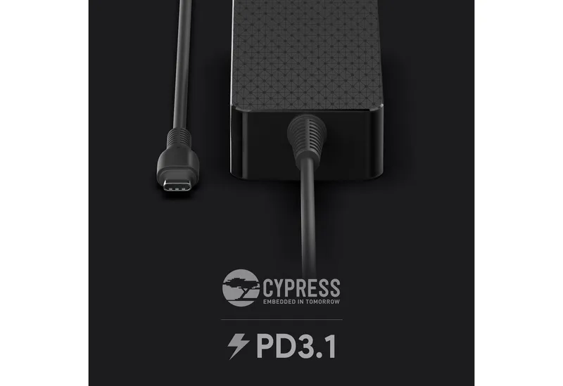 HKY 140W 28V 5A USB C für ADP-140AB B, FSP-140 A1AR3,Huawei Matebook X Pro Netzteil (Huawei Matebook GT 14, Surface Book 3,Legion Go, HP TPN-DA29 Ladegerät), Schwarz, – Produktbild 4 von 5