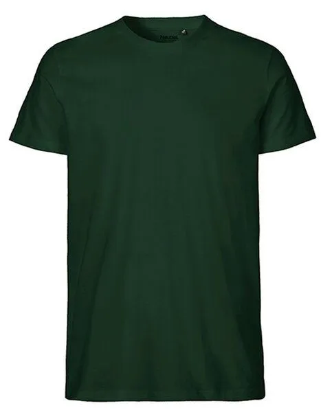 Neutral Neutral® Unisex T-Shirt Fitted Körpernah von Neutral Bio Baumwolle, Bottle green, – Produktbild 1 von 4