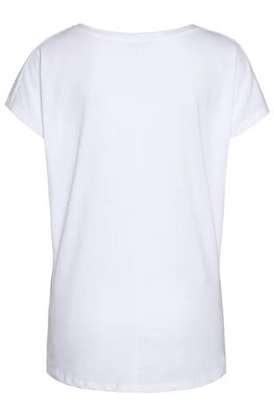 Wunderwerk Wunderwerk Damen Tee aus Bio-Baumwolle "Tee don't panic block", Weiß (white 100), – Produktbild 3 von 3