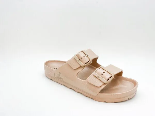 thies Vegane Ecofoam Sandale thies, Bronze, – Produktbild 2 von 4